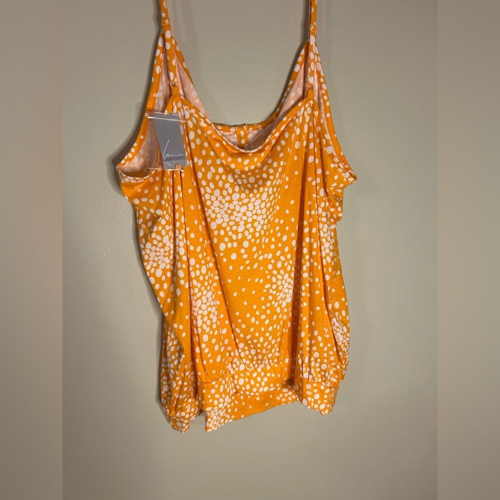 NWT Lane Bryant polka dot tank top size 26 / 28 - Picture 2 of 12